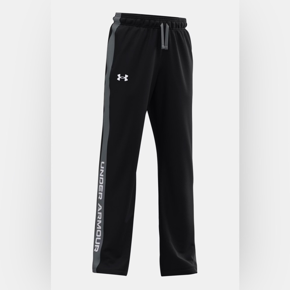 Under Armour Boys' Brawler 2.0 Pants, Size: YLG, Color: Black/Pitch Gray